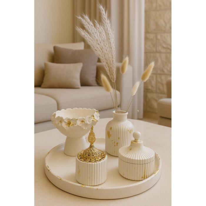 103385149_685ecd9ac805e بكج ديكور كونكريت مكون من 6 قطع صناعة يدوية Hand Made - الصورة 1