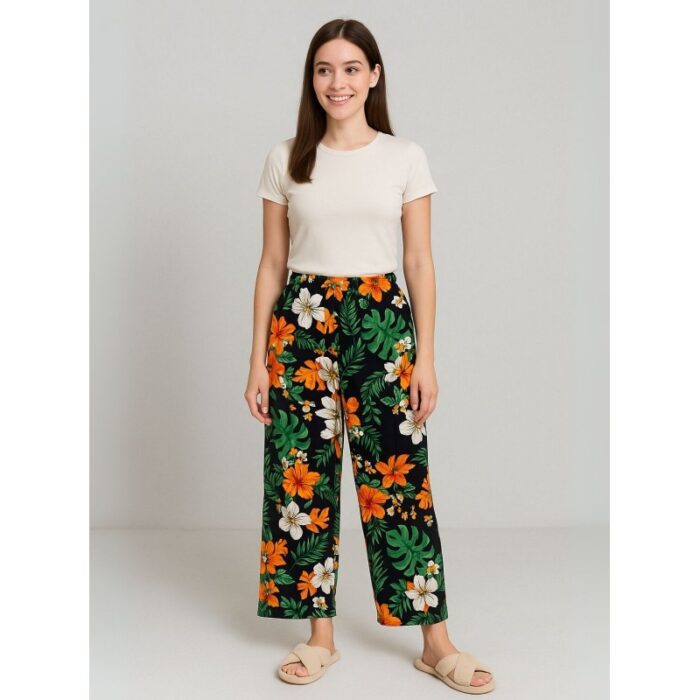 ⁦بنطلون بيتي ستاتي صيفي One Size⁩ - الصورة ⁦2⁩