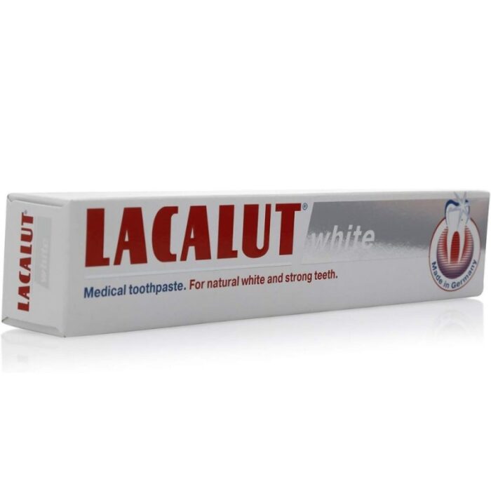 ⁦LACALUT WHITE Tooth PASTE 75 ml - معجون أسنان مبيض من لاكالوت 75 مل⁩ - الصورة ⁦2⁩