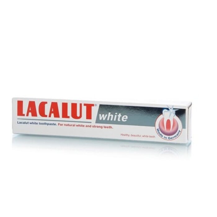 ⁦LACALUT WHITE Tooth PASTE 75 ml - معجون أسنان مبيض من لاكالوت 75 مل⁩ - الصورة ⁦3⁩