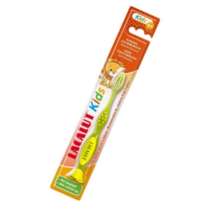 ⁦LACALUT KIDS TOOTHBRUSH - فرشاة لتنظيف الأسنان للأطفال لعمر 4 سنوات فما فوق من لاكالوت⁩ - الصورة ⁦1⁩