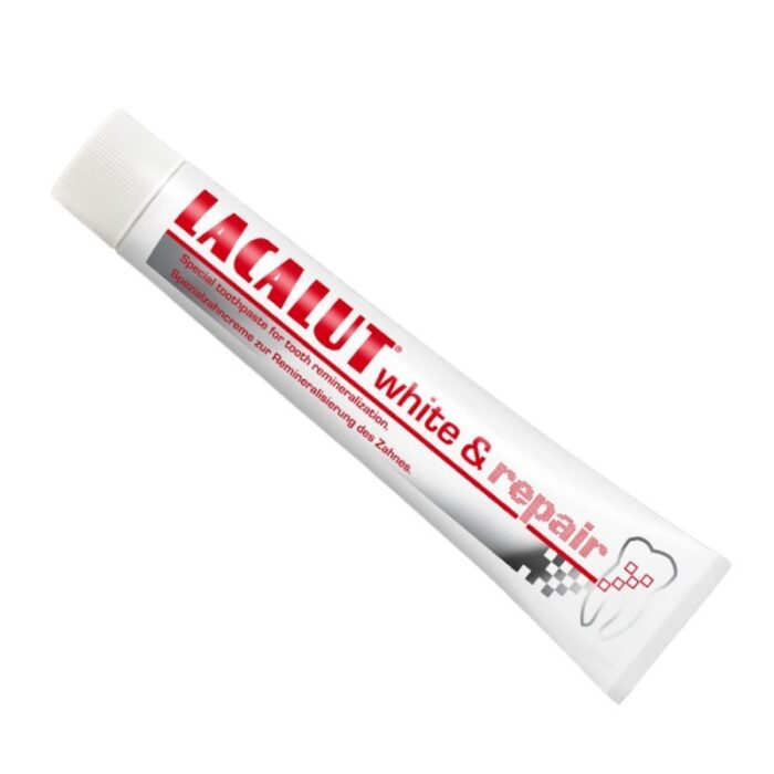 103385174_685ecdc108cbe LACALUT WHITE & REPAIR PASTE 75ml - معجون أسنان للتبييض وترميم الأسنان 75 مل - الصورة 1