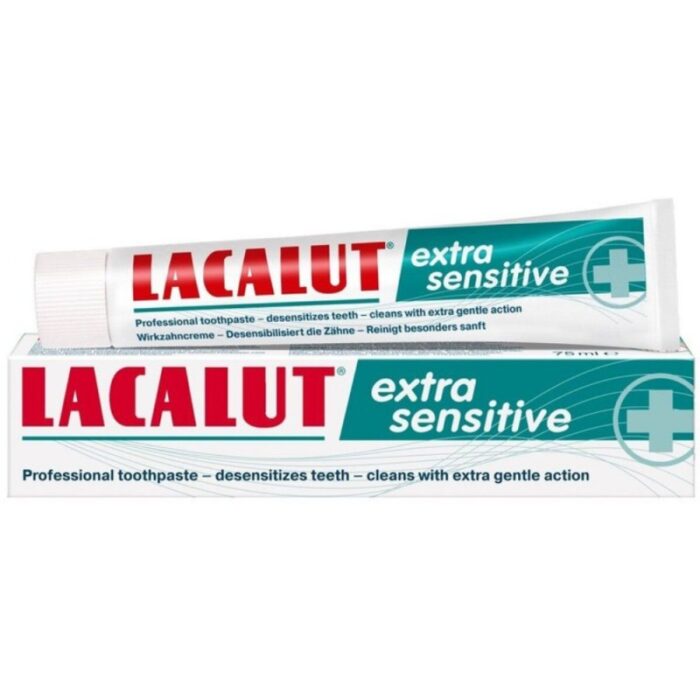 ⁦LACALUT EXTRA SENSITIVE PASTE - فرشاة أسنان اكسترا سينسيتيف من لاكالوت⁩ - الصورة ⁦1⁩