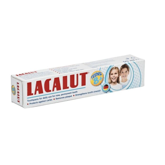 103385179_685ecdc7a2bad LACALUT TEENS PASTE 50 ml - معجون أسنان للأطفال فوق عمر 8 سنوات من لاكالوت 50 مل - الصورة 1