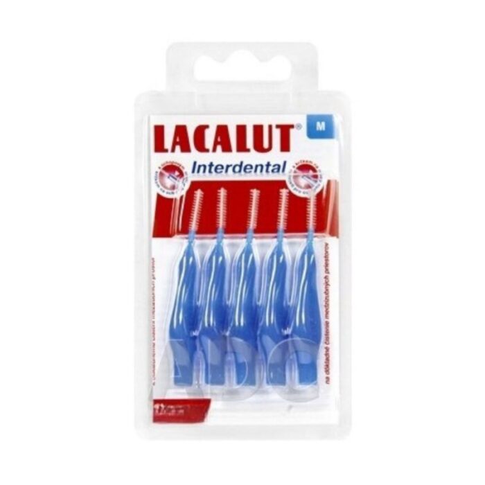 103385185_685ecdcf3d64c LACALUT INTER DENTAL BRUSH M - فرشاة للتنظيف بين الأسنان عدد 5 مقاس ( M ) 3 ملم - الصورة 1