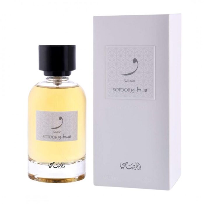 ⁦Sotoor WAAW EDP By Rasasi For Women 100Ml -عطر و سطور من الرصاصي للنساء حجم 100 مل⁩ - الصورة ⁦2⁩