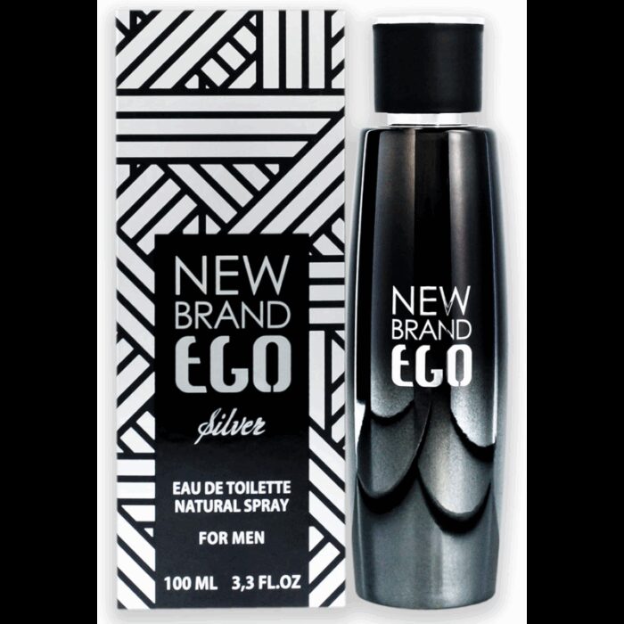 ⁦Ego Silver EDT By New Brand For Men 100ML⁩ - الصورة ⁦5⁩