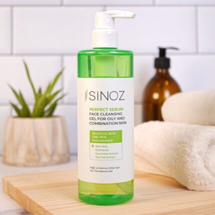 SINOZ PERFECT SEBUM GEL 400 ML - جل تنظيف الوجه سينوز للبشرة الدهنية والمختلطة 400 مل