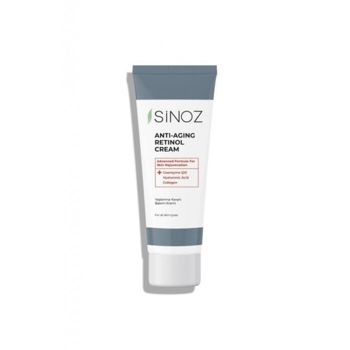 ⁦SINOZ ANTI AGING RETINOL CREAM 50ml - كريم سينوز ريتينول المضاد للشيخوخة 50 مل كريم العناية بالشيخوخة⁩ - الصورة ⁦2⁩