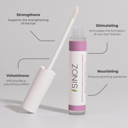 Sinoz Nutritive Eyelash & Eyebrow Serum 10ml - سيروم الحواجب والرموش من سينوز 10 مل