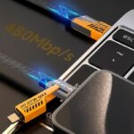 ⁦كابل شحن سريع 65 واط 4 في 1 لكافة أنواع الأجهزة طول 1 متر⁩ - الصورة ⁦3⁩