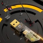 ⁦كابل شحن سريع 65 واط 4 في 1 لكافة أنواع الأجهزة طول 1 متر⁩ - الصورة ⁦11⁩