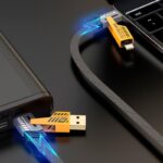 ⁦كابل شحن سريع 65 واط 4 في 1 لكافة أنواع الأجهزة طول 1 متر⁩ - الصورة ⁦15⁩