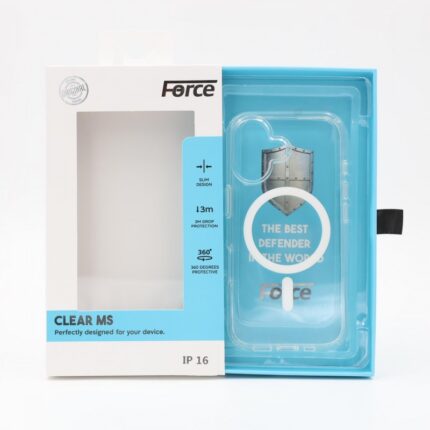Force Clear MS cover iPhone 16