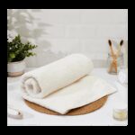 بشكير قطن لون أوف وايت VALOR BRONZE 50X90 CM