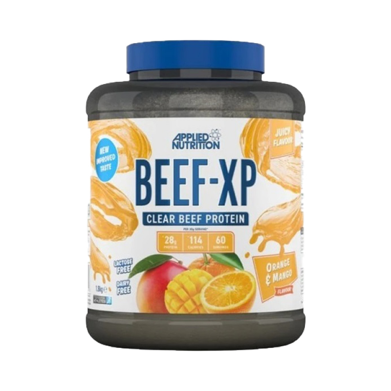 ⁦BEEF-XP Clear Beef Protein Isolate 1.8kg (60 Servings) Orange & Mango Flavour⁩ - الصورة ⁦1⁩