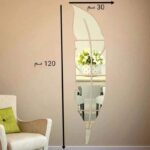 ⁦مرآة شكل ريشة أكريليك حجم كبير⁩ - الصورة ⁦5⁩