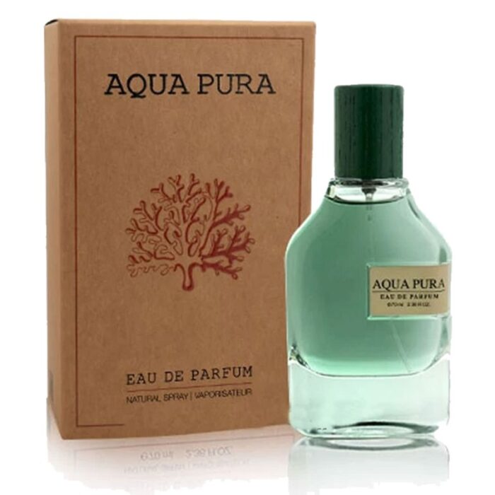 10327412_687540367510f عطر اكوا بورا من فراجرانس وورلد للجنسين سعة 70 مل - Aqua Pura EDP By Fragrance World for Unisex 70 ML - الصورة 1
