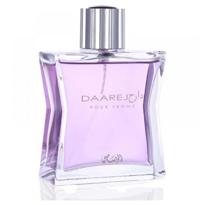 ⁦عطر دارج من الرصاصي للنساء 100مل-  Daarej Pour Femme EDP By Rasasi For Women 100ML⁩ - الصورة ⁦2⁩