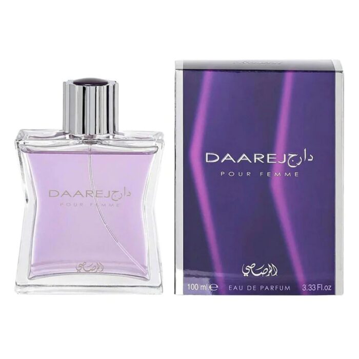 ⁦عطر دارج من الرصاصي للنساء 100مل-  Daarej Pour Femme EDP By Rasasi For Women 100ML⁩ - الصورة ⁦5⁩