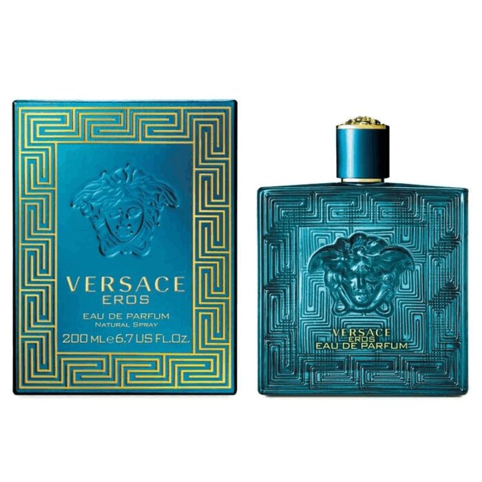 10333288_6866832272b47 عطر ايروس او دي بيرفام من فيرزاتشي للرجال سعة 200 مل - Eros Eau de Parfum EDP By Versace For Men 200ml - الصورة 1