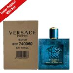 عطر ايروس تستر او دي بيرفام من فيرزاتشي للرجال سعة 100 مل - Eros Tester Eau de Parfum EDP By Versace For Men 100ml