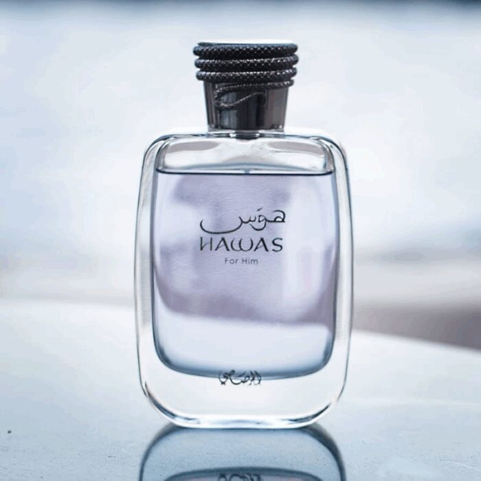 ⁦عطر هوس من الرصاصي للرجال سعة 100 مل - Hawas For Him EDP By Rasasi For Men 100ml⁩ - الصورة ⁦3⁩