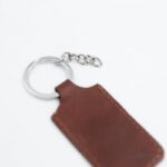 ⁦ميدالية جلد لون بني⁩ - الصورة ⁦4⁩