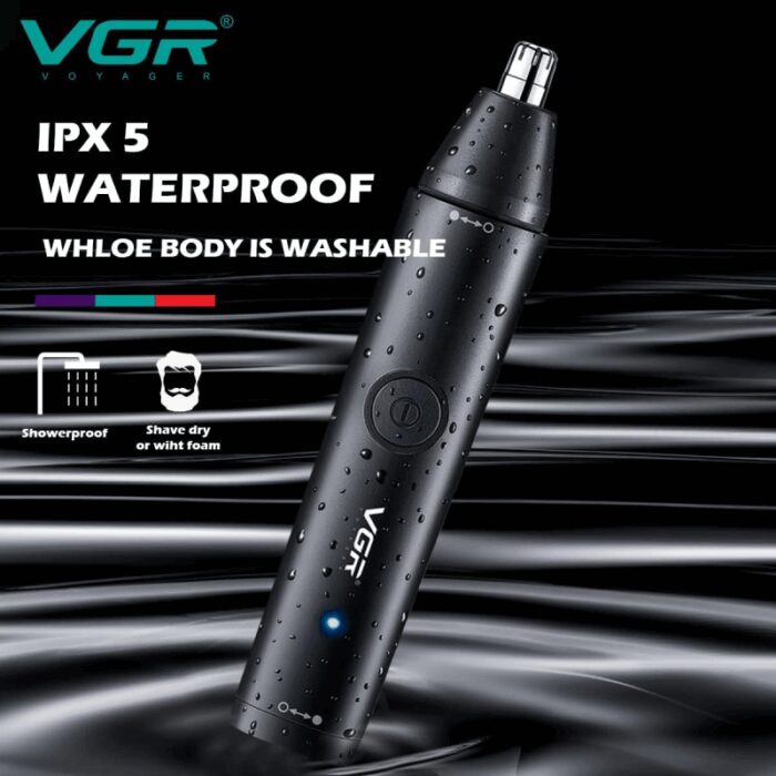 ⁦ماكنة تشذيب شعر الأنف والأذن والحواجب الاحترافية VGR V-613 من في جي ار⁩ - الصورة ⁦5⁩