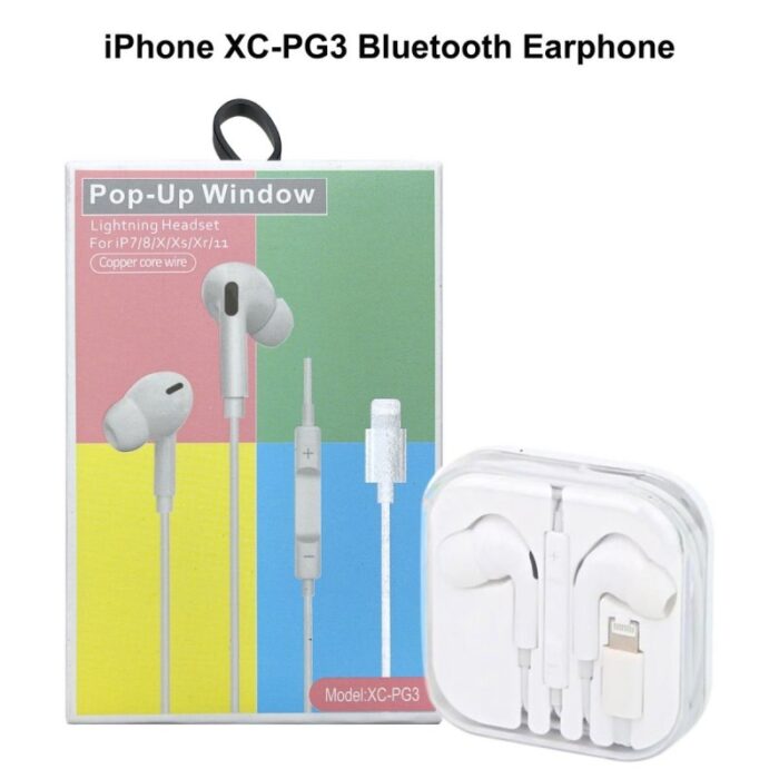 1033751872_6866a784c916d سماعة أذن آيفون XC-PG3 بلوتوث - الصورة 1