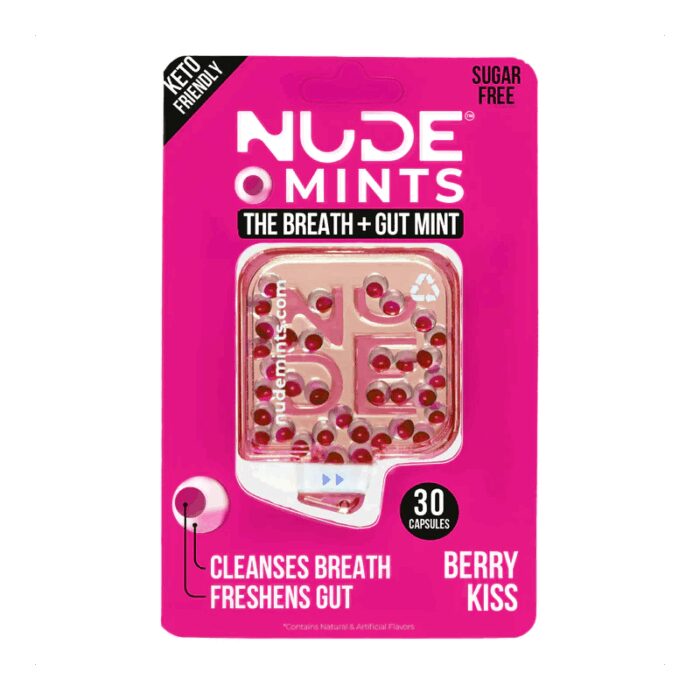 ⁦NUDE كبسولة BERRY KISS لرائحة الفم 30 كبسولة⁩ - الصورة ⁦2⁩
