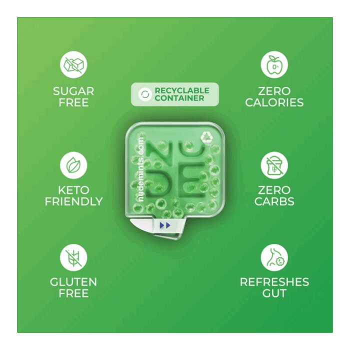 ⁦NUDE كبسولة MAD MELON لرائحة الفم 30 كبسولة⁩ - الصورة ⁦5⁩