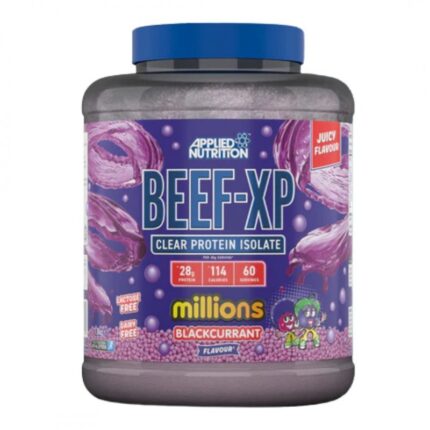 BEEF-XP Clear Beef Protein Isolate 1.8kg (60 Servings) Millions Blackcurrant Flavor
