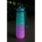 ⁦مطرة ماء 1 لتر لون اخضر وبنفسجي⁩ - الصورة ⁦5⁩