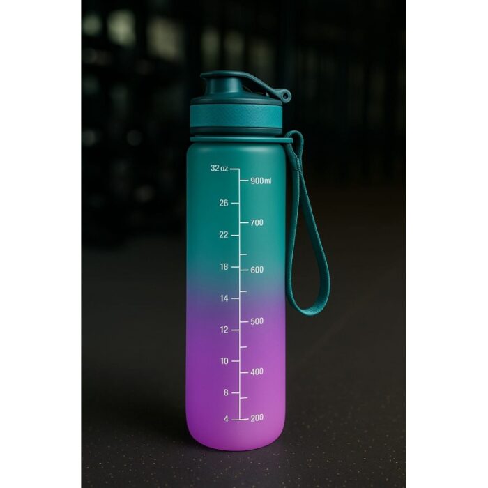 ⁦مطرة ماء 1 لتر لون اخضر وبنفسجي⁩ - الصورة ⁦5⁩