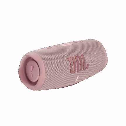 JBL Charge 5 Portable Waterproof Speaker with Powerbank-Pink