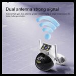 ⁦كاميرا مراقبة خارجية KM12 واي فاي بدقة 1080p HD مع رؤية ليلية Yesido KM12 Indoor CCTV Camera⁩ - الصورة ⁦6⁩