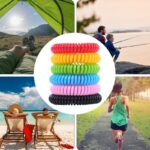 ⁦سوار طارد للبعوض- مصنوع من مواد طبيعية وآمنة للاطفال والكبار⁩ - الصورة ⁦4⁩