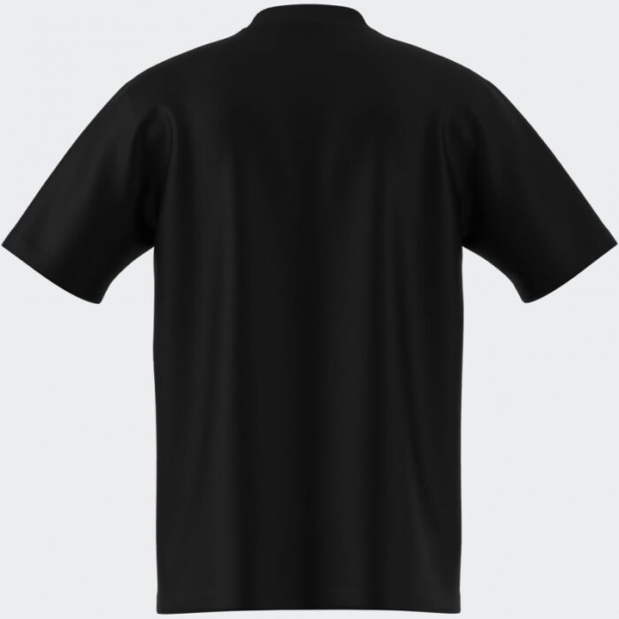 ⁦adidas Men's Essentials Small Logo Single Jersey T-Shirt- Black⁩ - الصورة ⁦12⁩