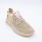 ⁦حذاء رياضي للرجال لون بيج⁩ - الصورة ⁦2⁩