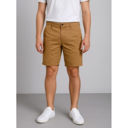 شورت جينز للرجال لون كموني