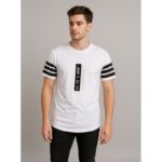 بلوزه شبابيه تي شيرت ملون ابيض