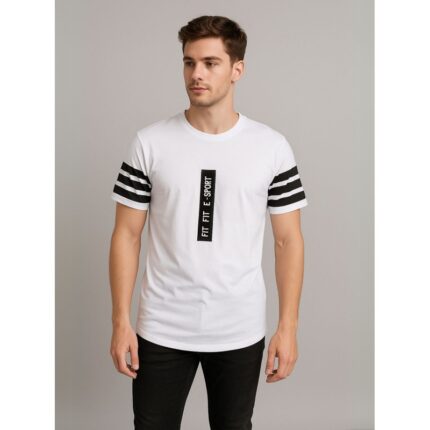 بلوزه شبابيه تي شيرت ملون ابيض