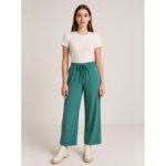 ⁦بنطال بيتي للنساء لون أخضر⁩ - الصورة ⁦2⁩