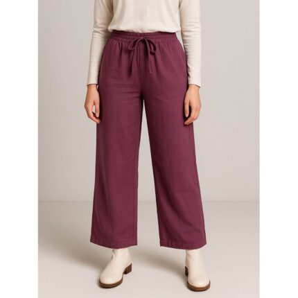 بنطال بيتي للنساء لون بنفسجي