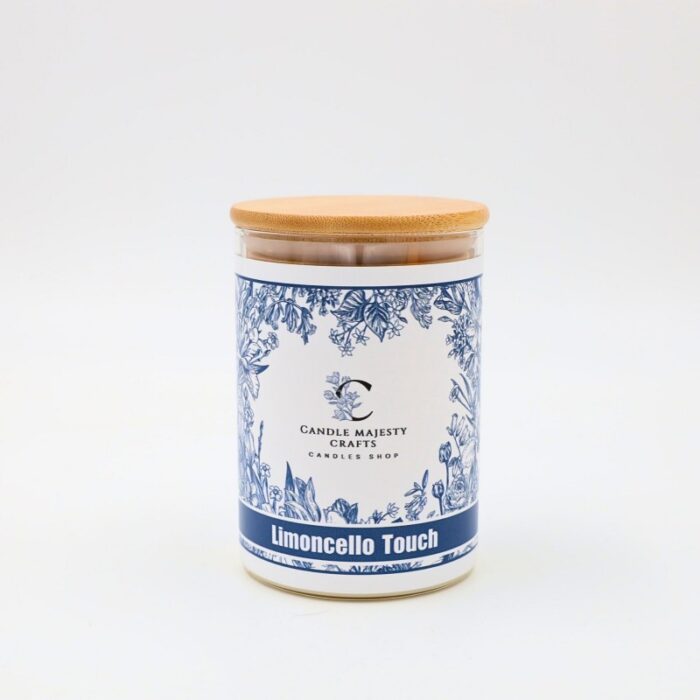 ⁦شمعة برائحة LIMONCELLO TOUCH(ليمون) صناعة يدوية⁩ - الصورة ⁦1⁩
