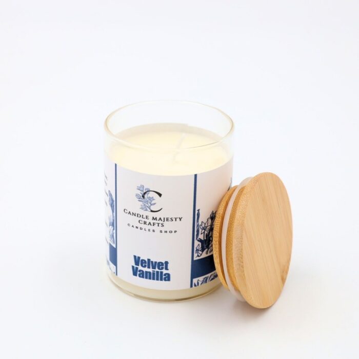 ⁦VELVET VANILLA (فانيلا) شمعة برائحة صناعة يدوية⁩ - الصورة ⁦2⁩