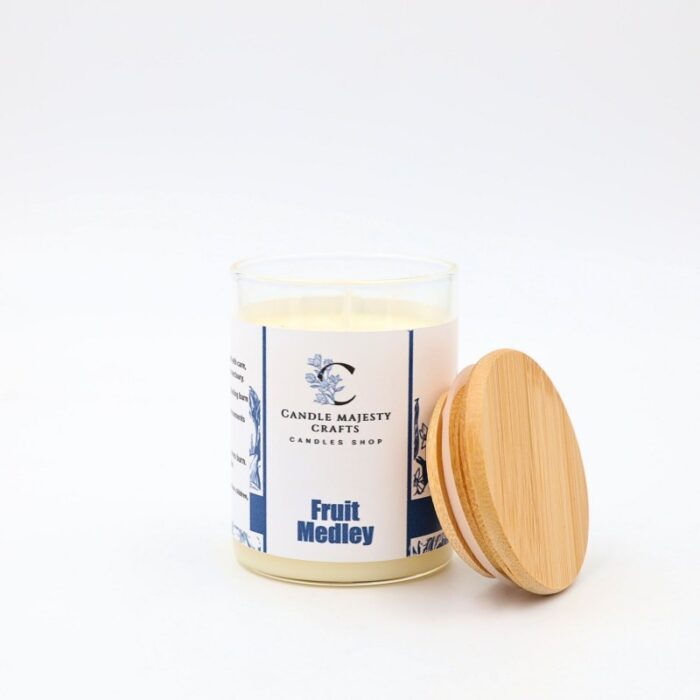 ⁦FRUIT MEDLEY(فواكه) شمعة برائحة صناعة يدوية⁩ - الصورة ⁦2⁩