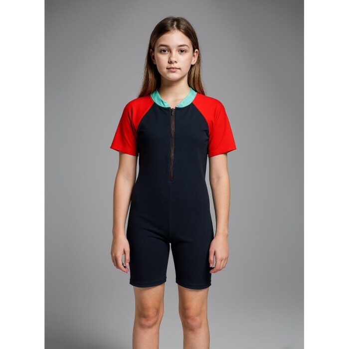 103385514_68666668dd259 ملابس أطفال للسباحة لون كحلي و أحمر و أخضر - الصورة 1