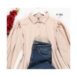 ⁦قميص بيج للنساء من Sami Boutique⁩ - الصورة ⁦2⁩